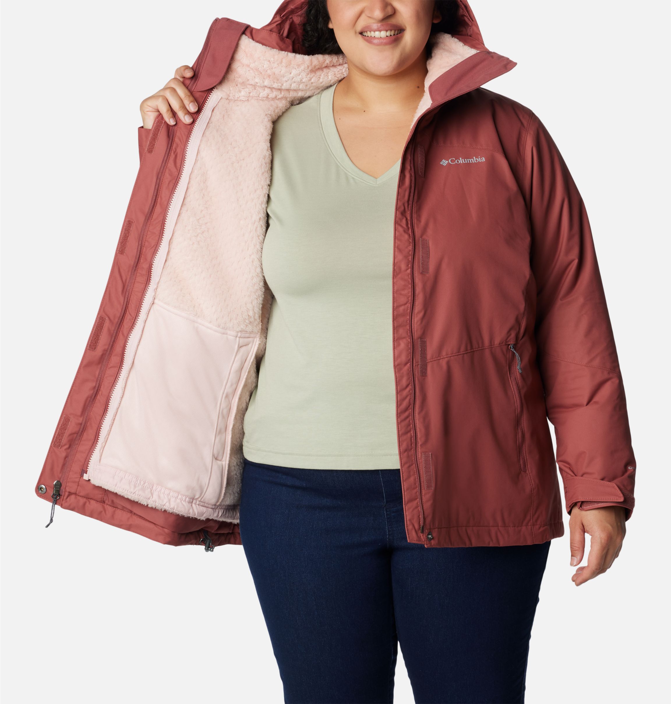 Columbia women's hotsell bugaboo interchange jacket