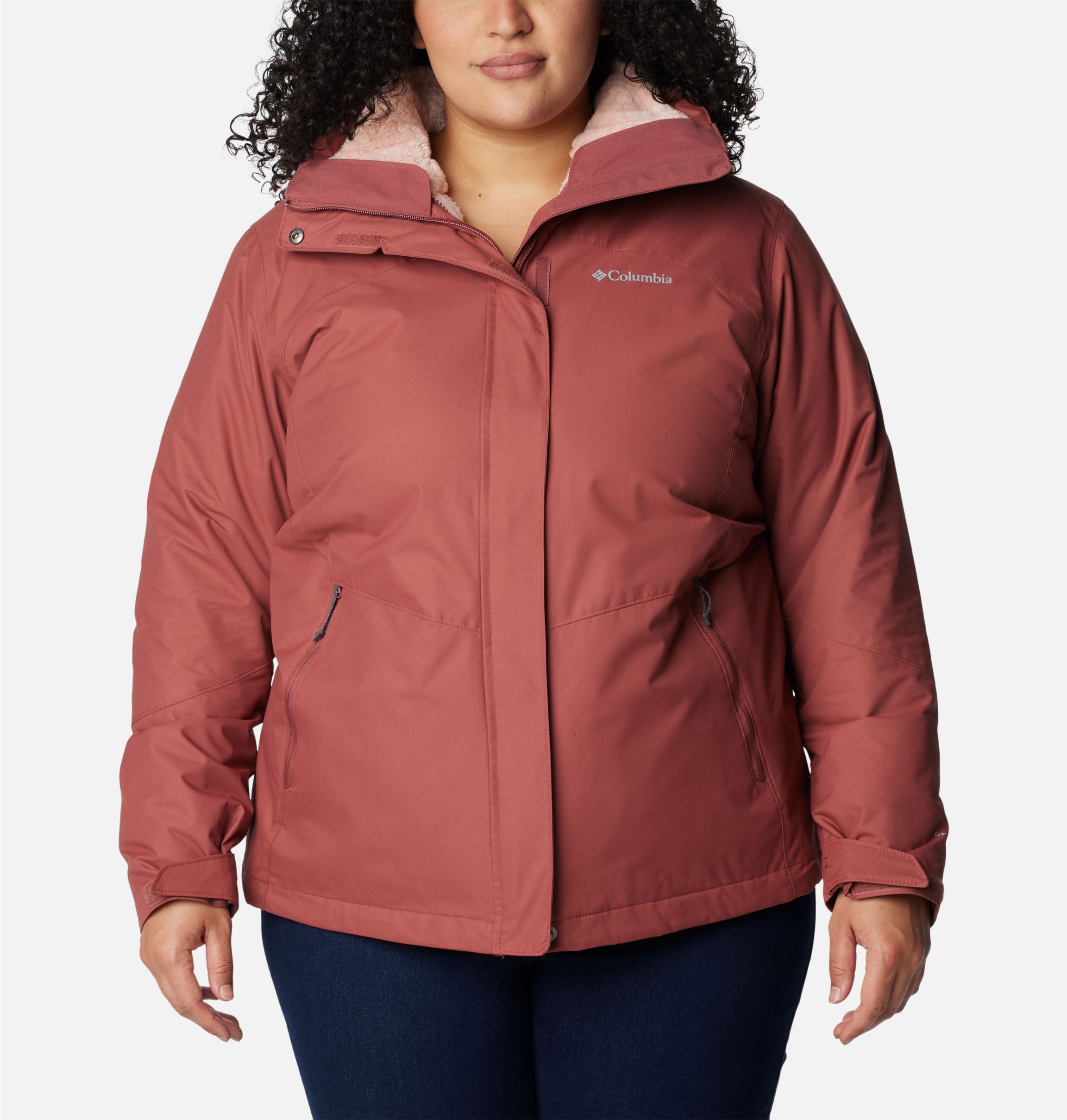 Columbia Women's Mount Erie Interchange Jacket, Elk, 2X Plus : :  Clothing, Shoes & Accessories