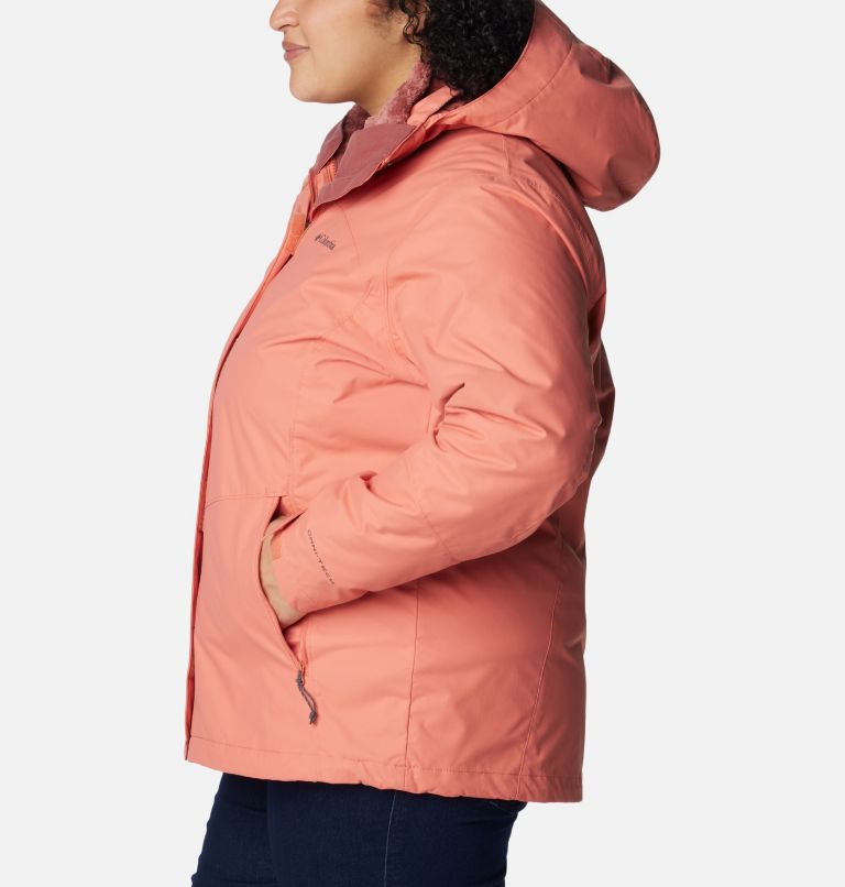 Women's Bugaboo II Fleece Interchange Jacket - Plus, Color: Faded Peach, image 3