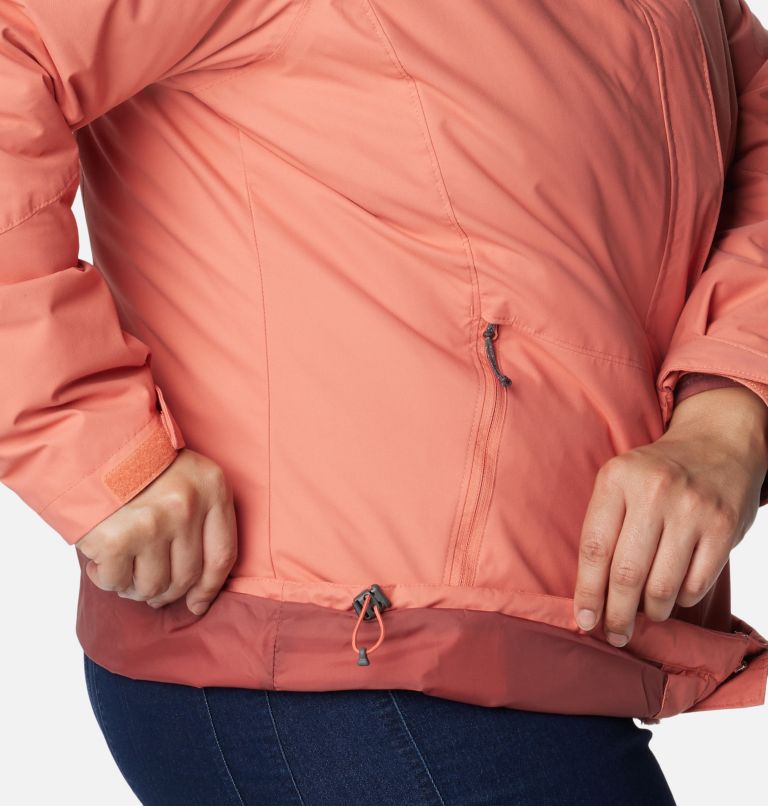 Women's Bugaboo II Fleece Interchange Jacket - Plus, Color: Faded Peach, image 9