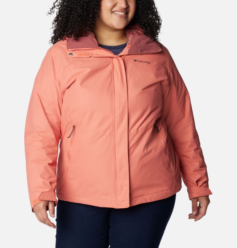 Thumbnail: Women's Bugaboo II Fleece Interchange Jacket - Plus, Color: Faded Peach, image 1