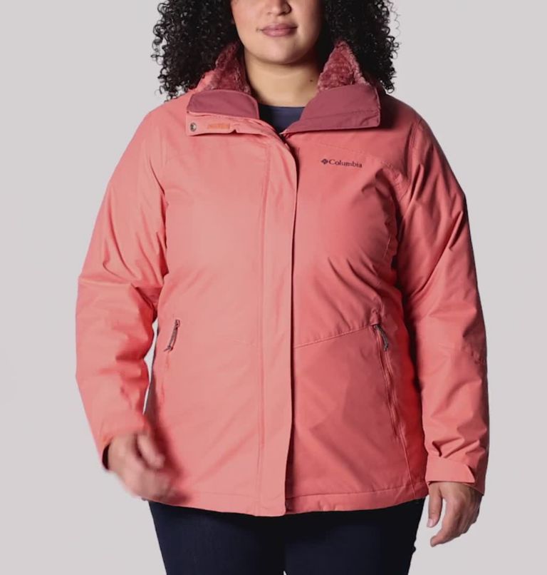 Women's Bugaboo II Fleece Interchange Jacket - Plus, Color: Faded Peach