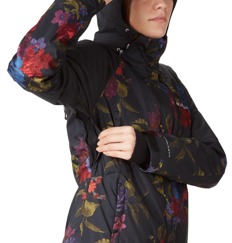 Floral discount ski jacket