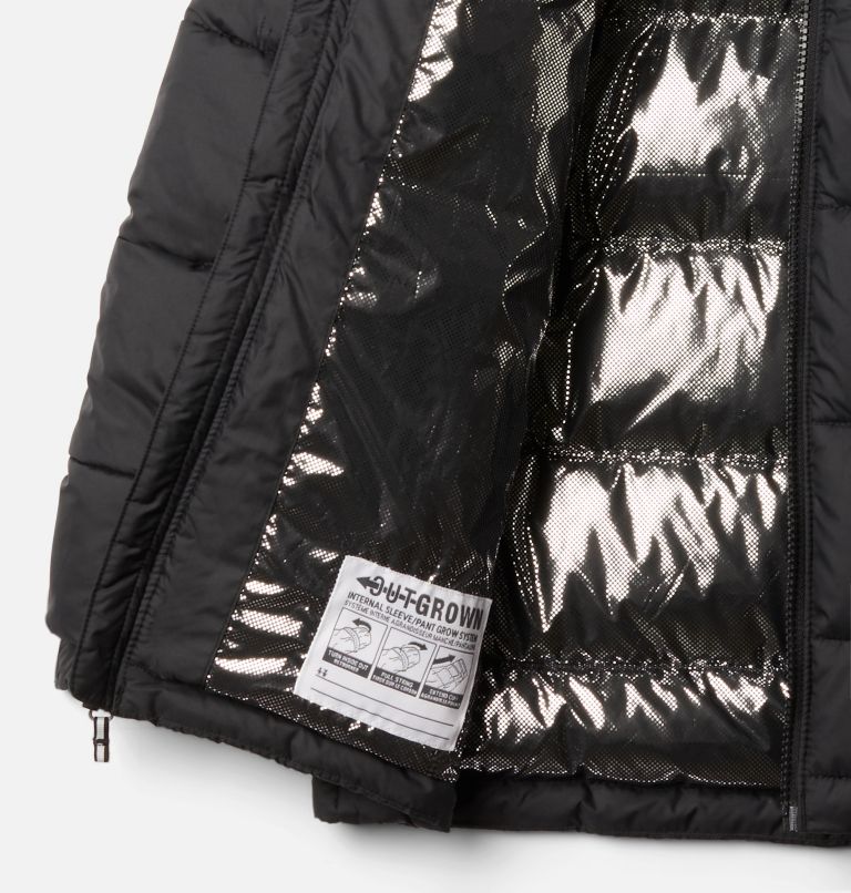 Youth Pike Lake Insulated Puffer Jacket, Color: Black, image 3