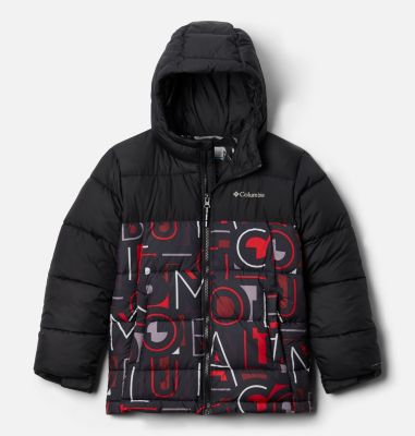 Veste Pike Lake&trade; Junior Pike Lake&trade; Jacket | 012 | XS, Black, Red Multi Typo Print, front