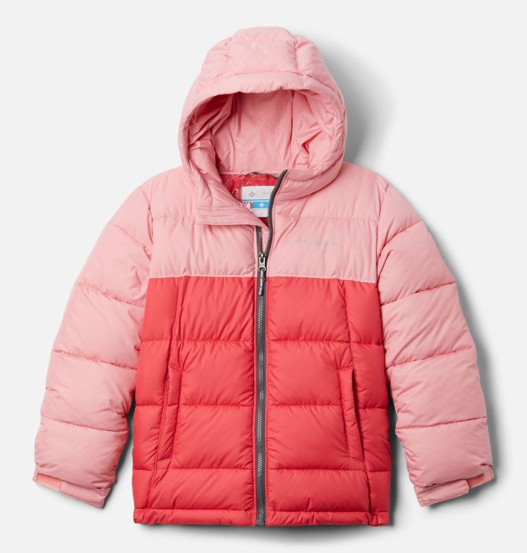 Youth Pike Lake Jacket, Color: Pink Orchid, Bright Geranium, image 1