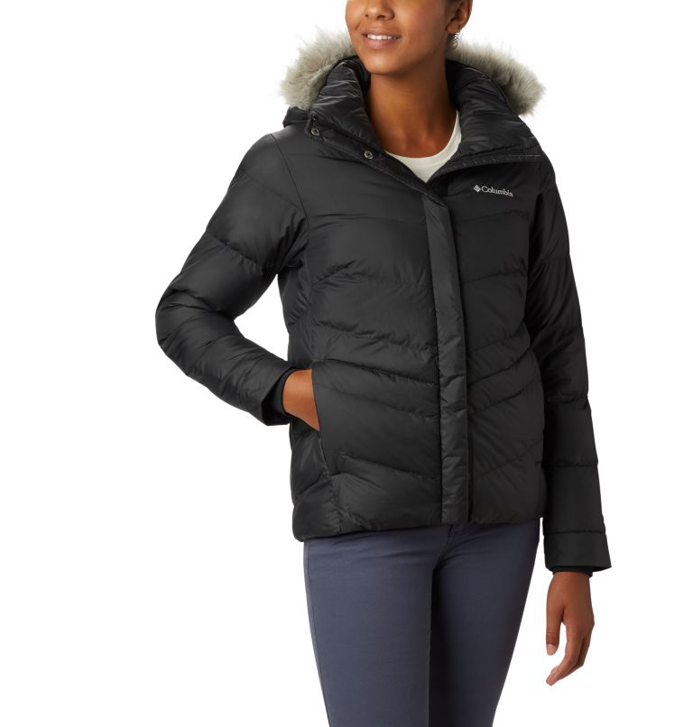 Women’s Peak to Park Insulated Jacket, Color: Black