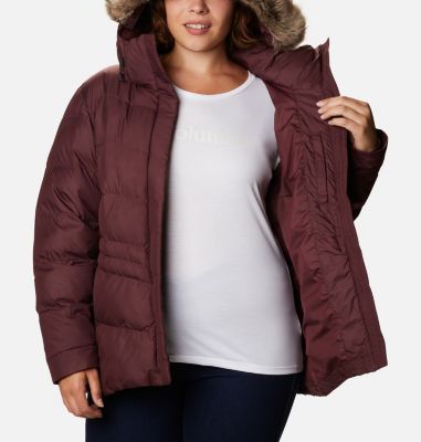 columbia peak to park plus size