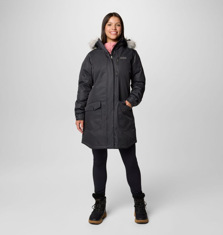 Columbia suttle mountain hooded long insulated jacket online