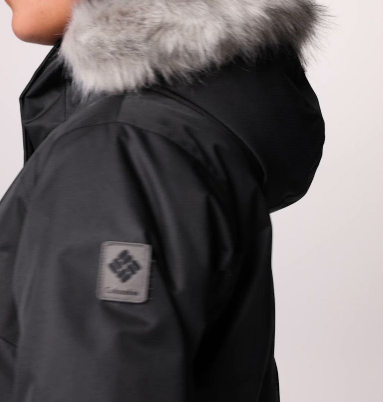 Women's Suttle Mountain Long Synthetic Down Parka, Color: Black