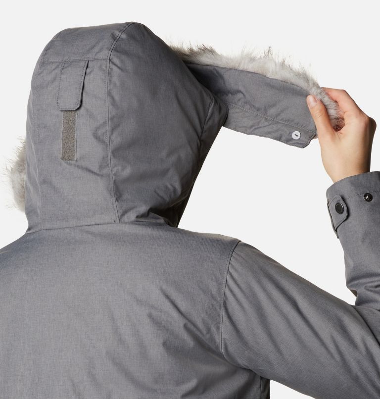 Suttle Mountain Long Insulated Jacket | 023 | XS, Color: City Grey, image 6