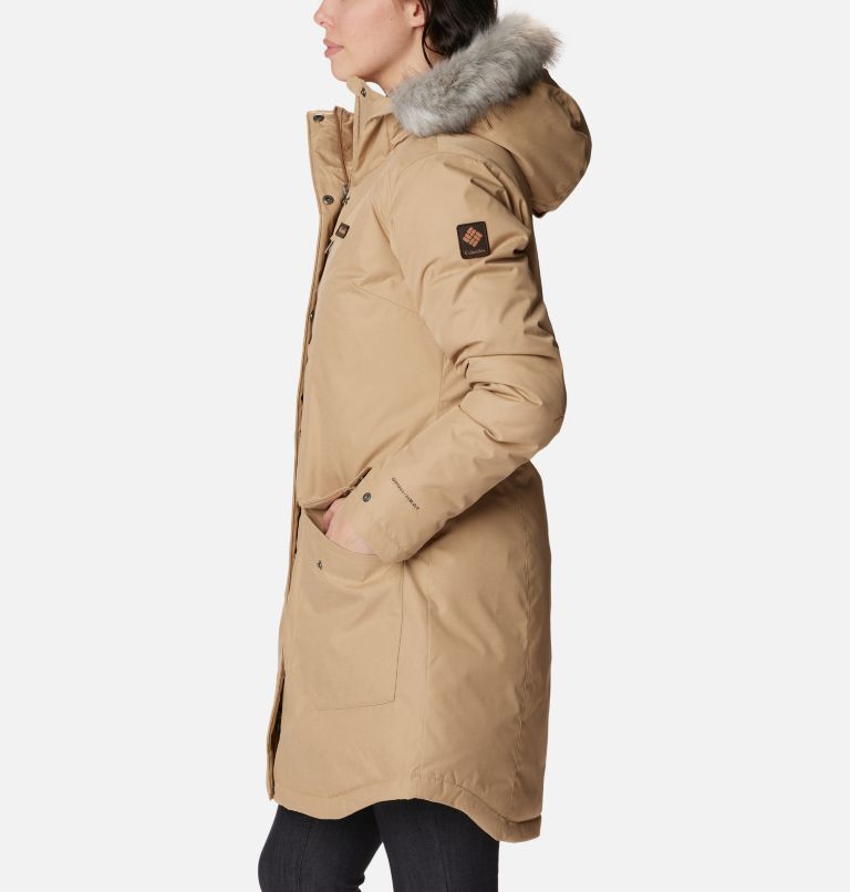 Suttle Mountain Long Insulated Jacket | 214 | M, Color: Beach, image 3