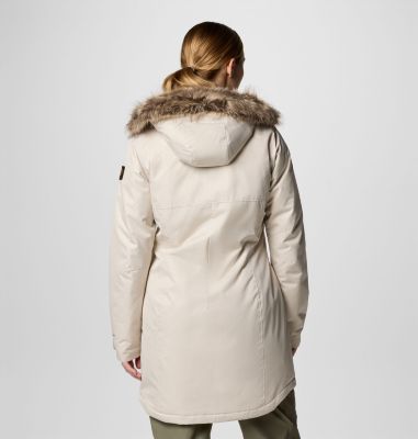 Columbia Suttle Mountain - Veste Longue Isolée Pour Femme - Imperméable - Chaud Et Stylé