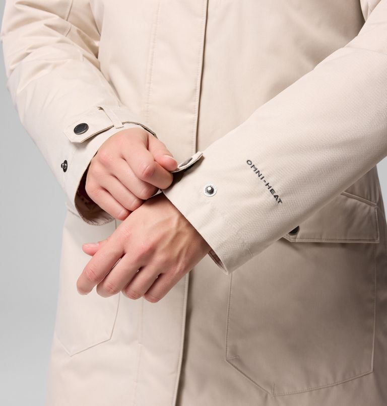Women's Suttle Mountain Long Insulated Jacket, Color: Dark Stone, image 8