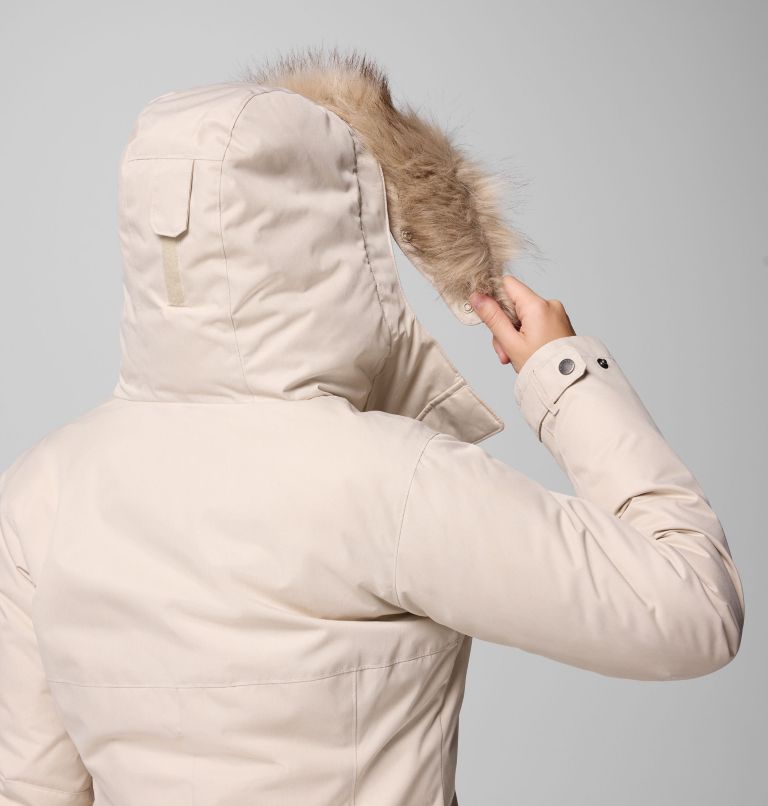Women's Suttle Mountain Long Insulated Jacket, Color: Dark Stone, image 9
