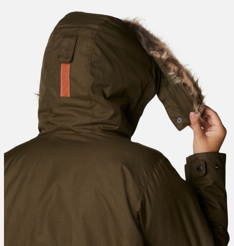 Suttle Mountain Long Insulated Jacket | 319 | S, Color: Olive Green, image 7