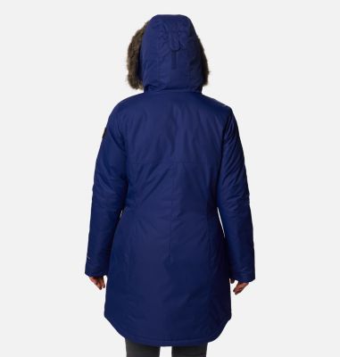 Women's Suttle Mountain Long Insulated Jacket, Color: Dark Sapphire
