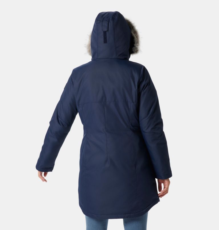 Thumbnail: Women's Suttle Mountain Long Insulated Jacket, Color: Dark Nocturnal, image 2