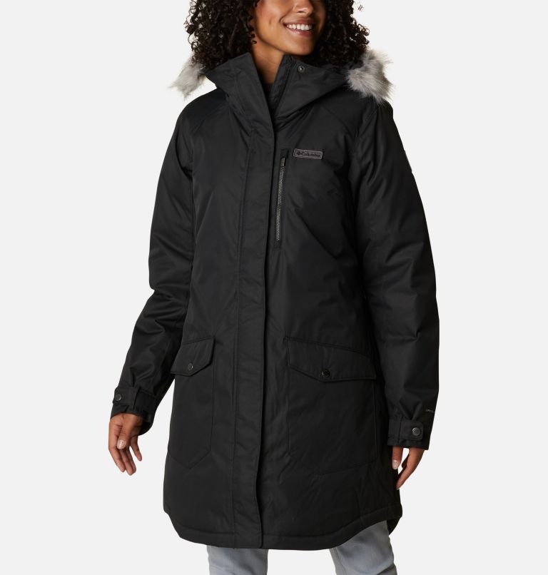 Suttle Mountain Long Insulated Jacket | 010 | XL, Color: Black, image 1