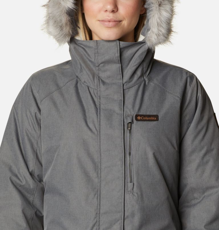 Manteau long isolé Suttle Mountain Femme, Color: City Grey, image 4