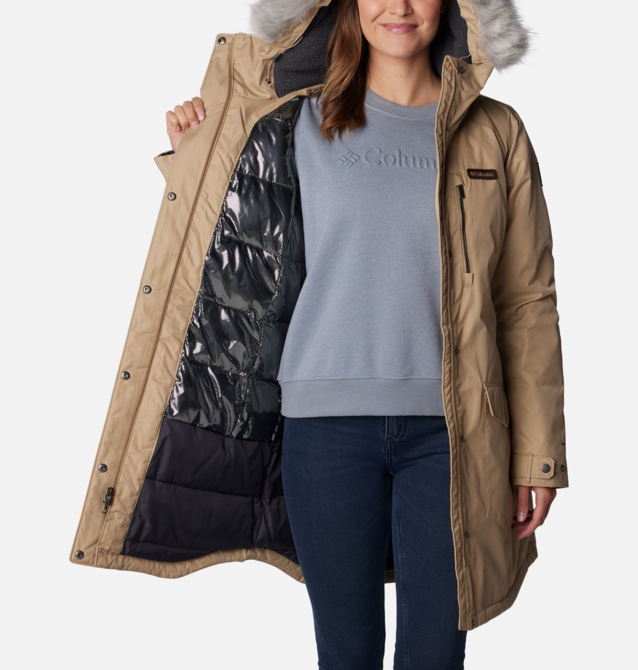 Women's Suttle Mountain™ Long Insulated Jacket 5