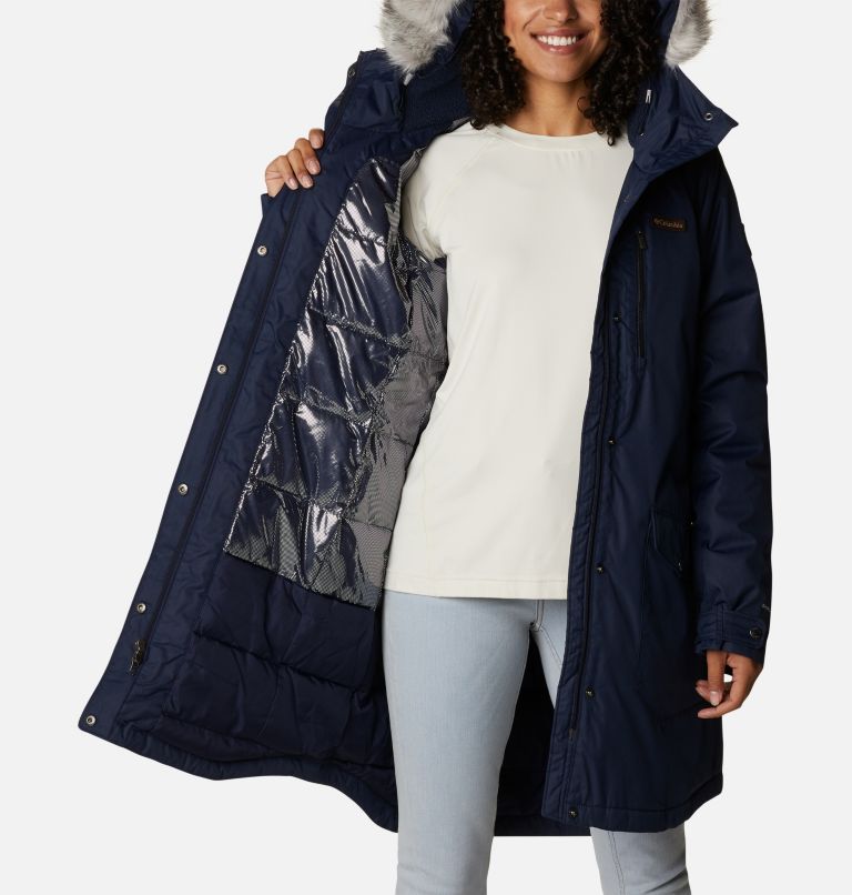 Manteau long isolé Suttle Mountain Femme, Color: Dark Nocturnal, image 5