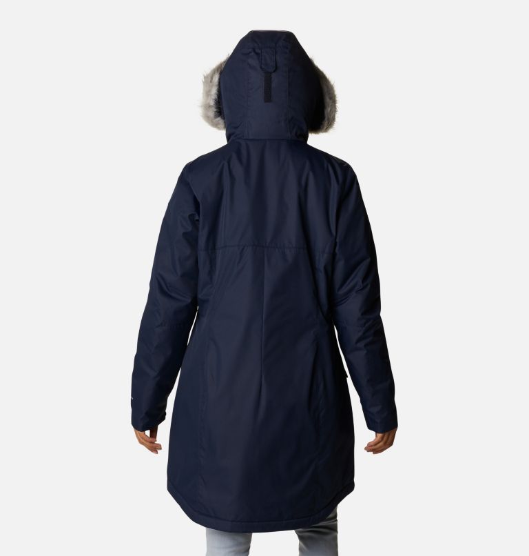 Manteau long isolé Suttle Mountain Femme, Color: Dark Nocturnal, image 2