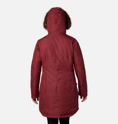 Women's Suttle Mountain&trade; Long Insulated Jacket Suttle Mountain&trade; Long Insulated Jacket | 010 | L, Marsala Red, back