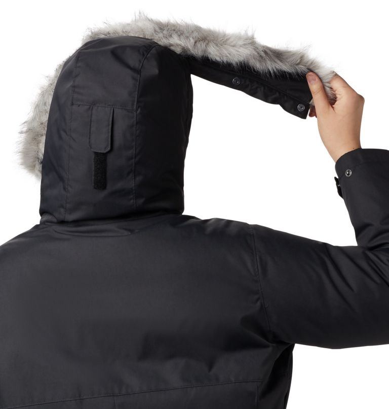 Women's Suttle Mountain Long Insulated Jacket - Plus Size, Color: Black, image 4
