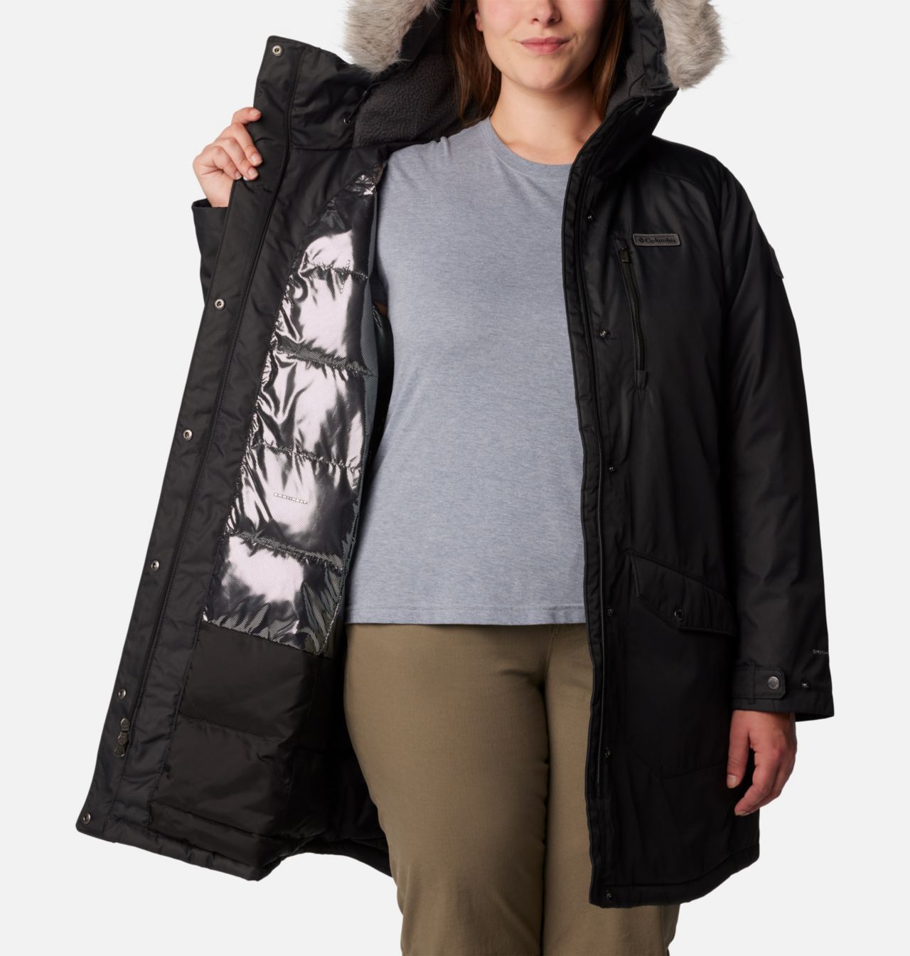 Women's Suttle Mountain™ Long Insulated Jacket - Plus Size 5