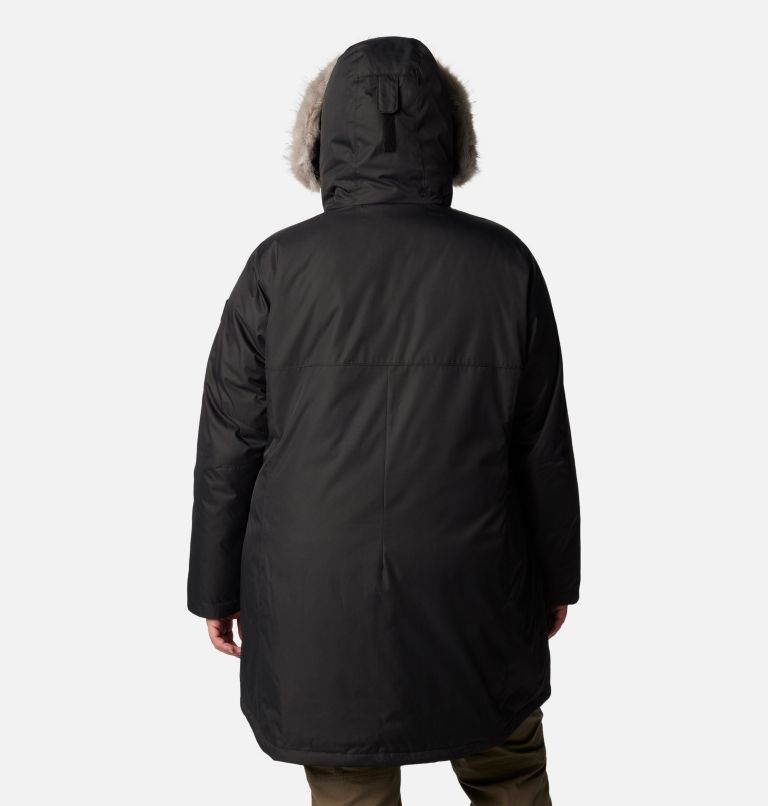 Women's Suttle Mountain Long Insulated Jacket - Plus Size, Color: Black, image 2