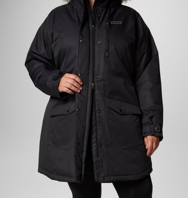 Manteau long isolé Suttle Mountain Femme - Grandes tailles, Color: Black, image 7
