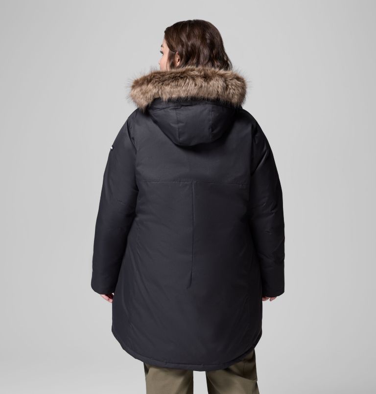 Women's Suttle Mountain Long Insulated Jacket - Plus Size, Color: Black, image 2