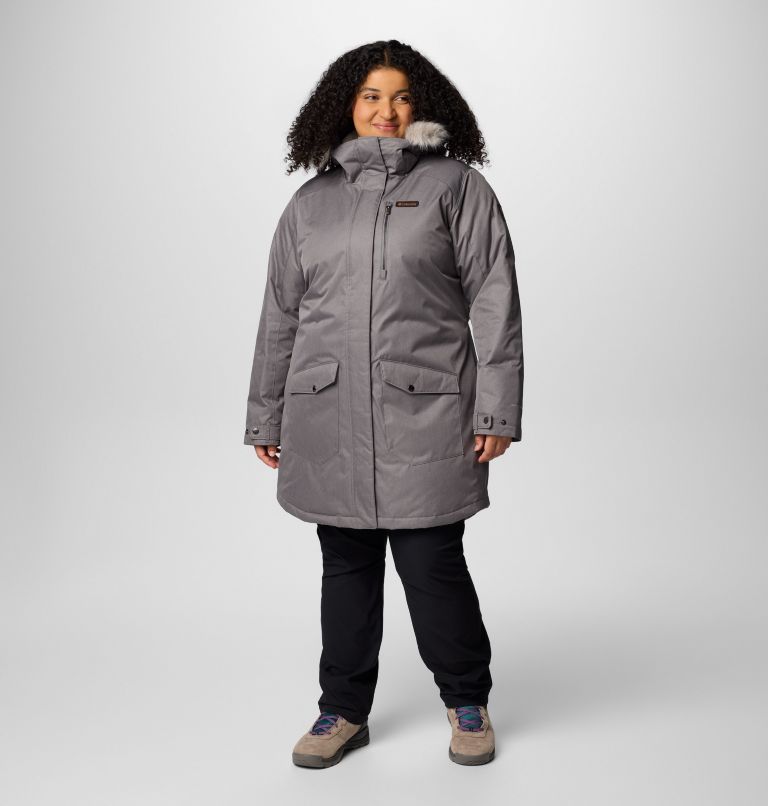 Manteau long isolé Suttle Mountain Femme - Grandes tailles, Color: City Grey, image 3