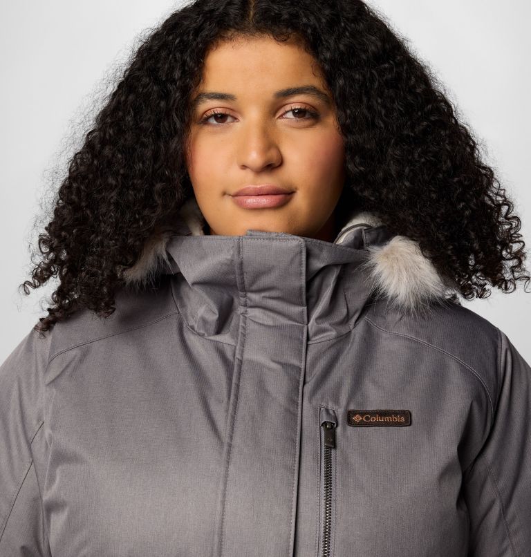 Manteau long isolé Suttle Mountain Femme - Grandes tailles, Color: City Grey, image 5