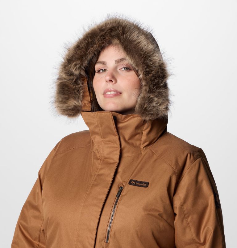 Manteau long isolé Suttle Mountain Femme - Grandes tailles, Color: Camel Brown, image 5