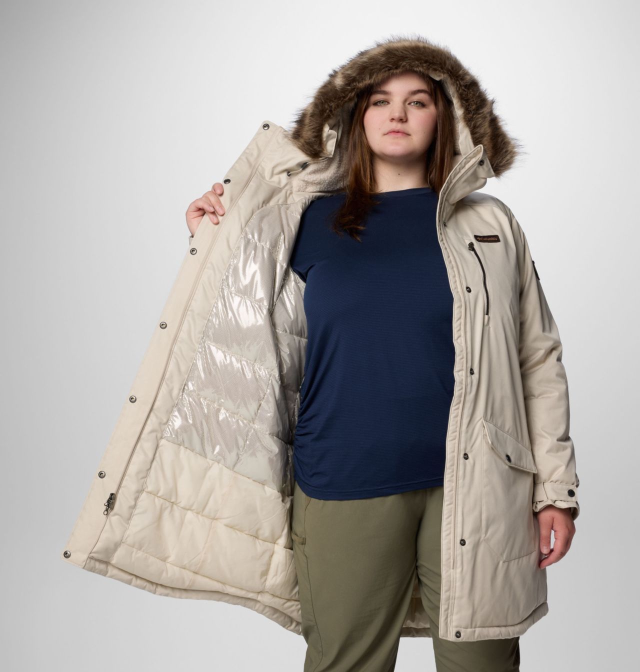 Women's Suttle Mountain™ Long Insulated Jacket - Plus Size | 278 | 1X 6