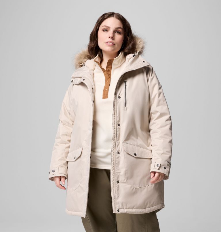 Women's Suttle Mountain Long Insulated Jacket - Plus Size, Color: Dark Stone, image 5