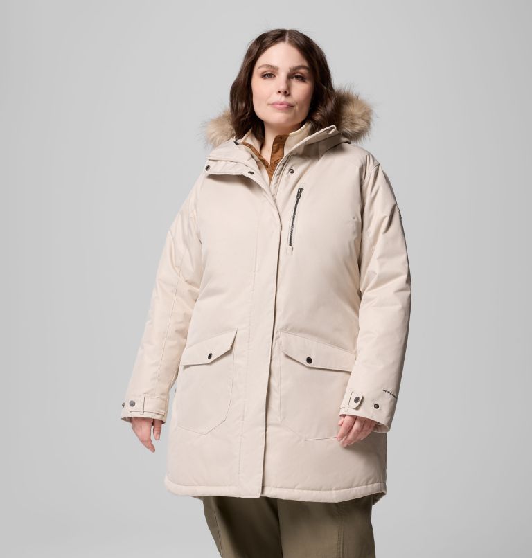 Women's Suttle Mountain Long Insulated Jacket - Plus Size, Color: Dark Stone, image 1