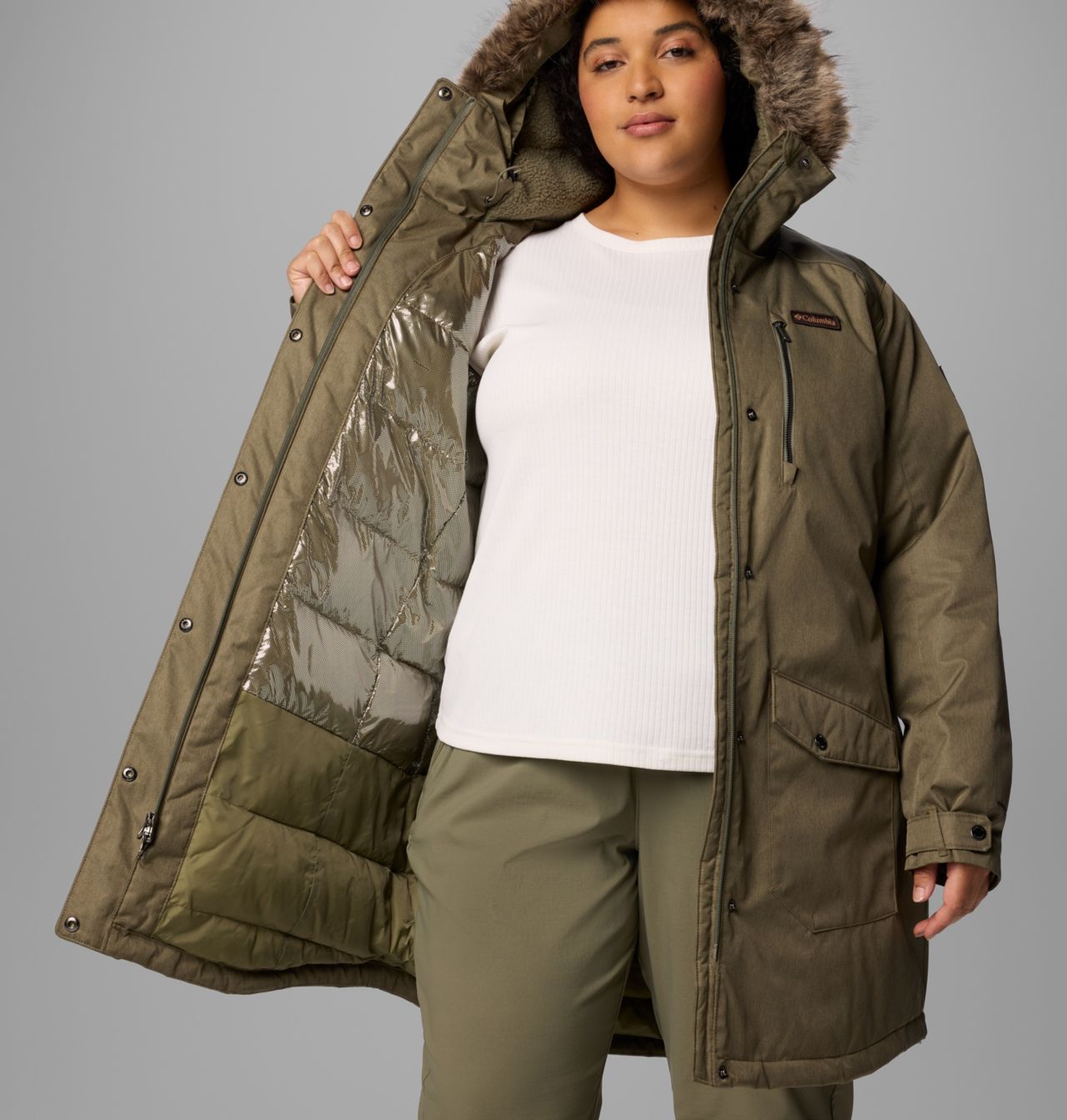 Women's Suttle Mountain™ Long Insulated Jacket - Plus Size 6