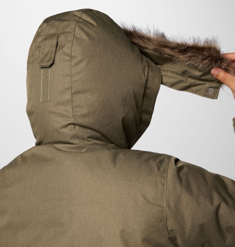 Manteau long isolé Suttle Mountain Femme - Grandes tailles, Color: Stone Green, image 9