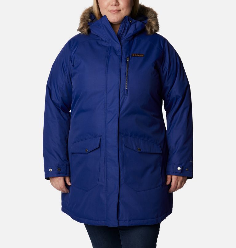 Women's Suttle Mountain Long Insulated Jacket - Plus Size, Color: Dark Sapphire, image 1