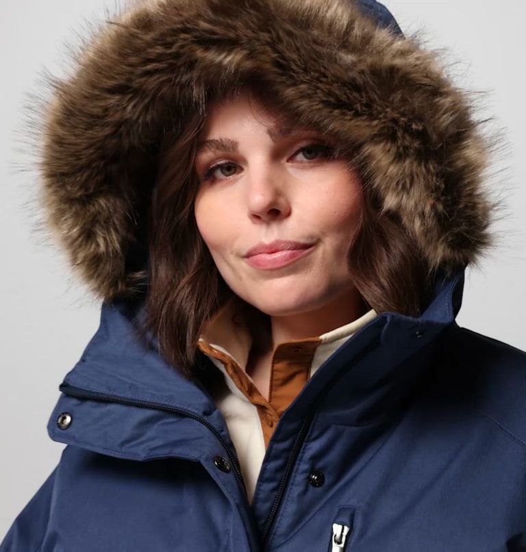 Women's Suttle Mountain Long Insulated Jacket - Plus Size, Color: Collegiate Navy