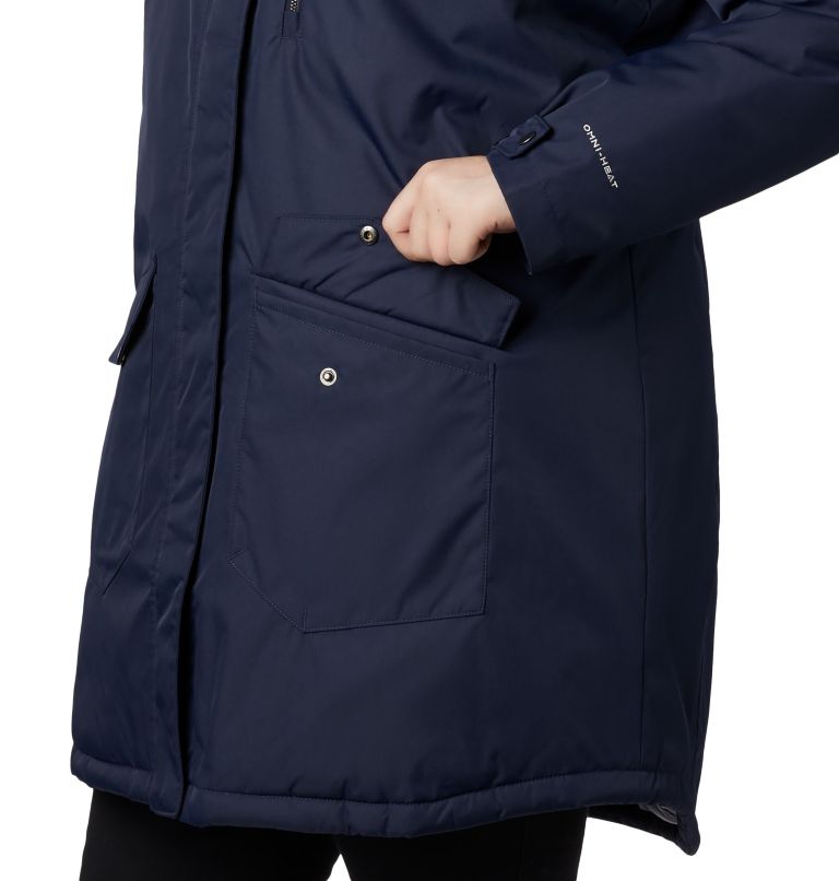 Women's Suttle Mountain Long Insulated Jacket - Plus Size, Color: Dark Nocturnal, image 4