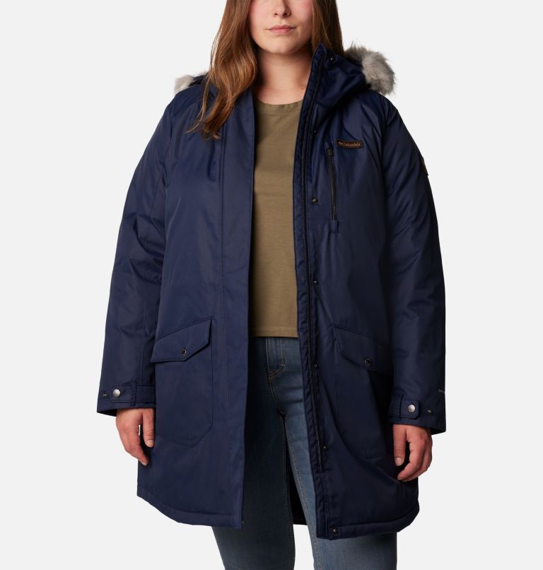 Women's Suttle Mountain Long Insulated Jacket - Plus Size, Color: Dark Nocturnal, image 8