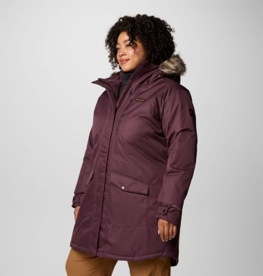 Women's Suttle Mountain Long Insulated Jacket - Plus Size, Color: Moonvista, image 4