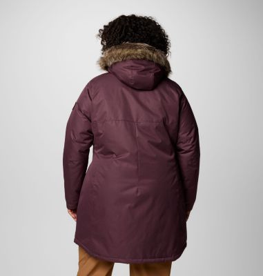 Women's Suttle Mountain Long Insulated Jacket - Plus Size, Color: Moonvista, image 2