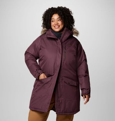 Women's Suttle Mountain Long Insulated Jacket - Plus Size, Color: Moonvista, image 1