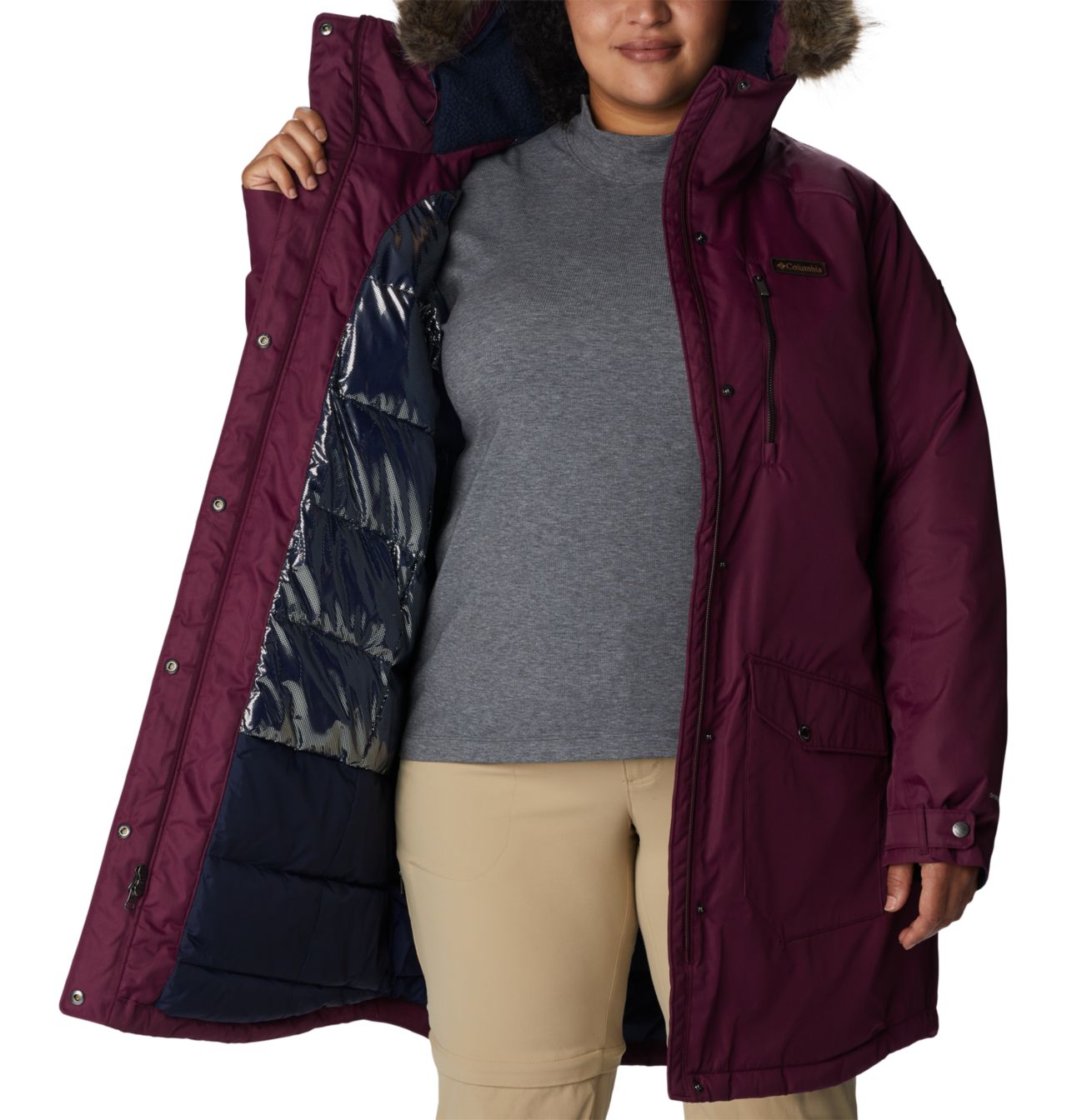 Women's Suttle Mountain™ Long Insulated Jacket - Plus Size 8