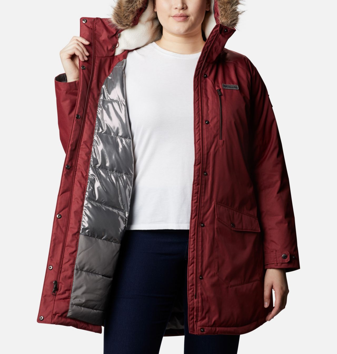 Women's Suttle Mountain™ Long Insulated Jacket - Plus Size 5